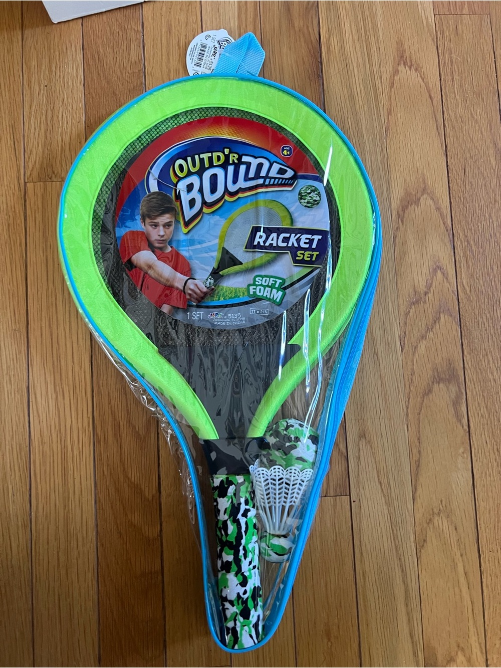 OUTD'R BOUND Soft Foam Racket Set - Neon Green & Blue